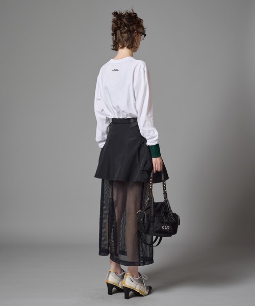 NON TOKYO（ノントーキョー）の「PRINT L/S T-SHIRT(BEAR)（Tシャツ/カットソー・レディース・ブラウン/ホワイト/ブラック・2/1）」の11枚目の写真