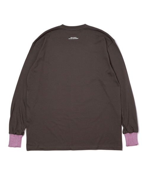 NON TOKYO（ノントーキョー）の「PRINT L/S T-SHIRT(BEAR)（Tシャツ/カットソー・レディース・ブラウン/ホワイト/ブラック・2/1）」の5枚目の写真
