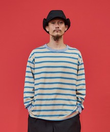 L/S STRIPE TEE / ロングスリーブ ストライプ ティー