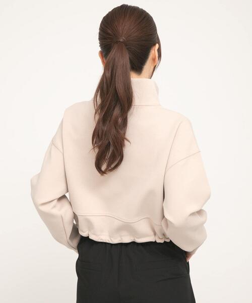 URBAN RESEARCH Sonny Label（アーバンリサーチサニーレーベル）の「SLAB　Stand Blouson（ブルゾン・レディース・ブラック/ベージュ系その他・FREE）」の6枚目の写真