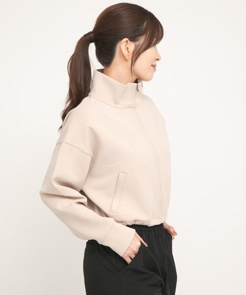 URBAN RESEARCH Sonny Label（アーバンリサーチサニーレーベル）の「SLAB　Stand Blouson（ブルゾン・レディース・ブラック/ベージュ系その他・FREE）」の7枚目の写真
