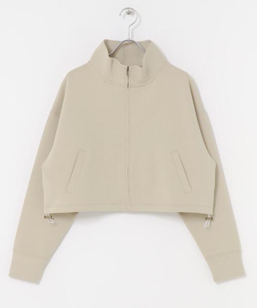 URBAN RESEARCH Sonny Label（アーバンリサーチサニーレーベル）の「SLAB　Stand Blouson（ブルゾン・レディース・ブラック/ベージュ系その他・FREE）」の10枚目の写真
