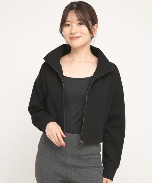 URBAN RESEARCH Sonny Label（アーバンリサーチサニーレーベル）の「SLAB　Stand Blouson（ブルゾン・レディース・ブラック/ベージュ系その他・FREE）」の17枚目の写真