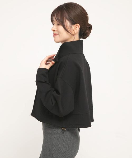 URBAN RESEARCH Sonny Label（アーバンリサーチサニーレーベル）の「SLAB　Stand Blouson（ブルゾン・レディース・ブラック/ベージュ系その他・FREE）」の18枚目の写真