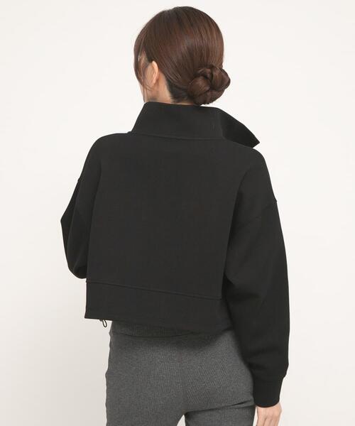 URBAN RESEARCH Sonny Label（アーバンリサーチサニーレーベル）の「SLAB　Stand Blouson（ブルゾン・レディース・ブラック/ベージュ系その他・FREE）」の19枚目の写真