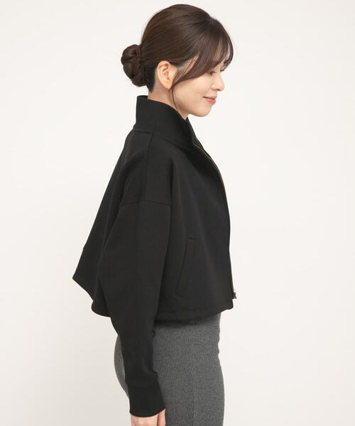 URBAN RESEARCH Sonny Label（アーバンリサーチサニーレーベル）の「SLAB　Stand Blouson（ブルゾン・レディース・ブラック/ベージュ系その他・FREE）」の20枚目の写真