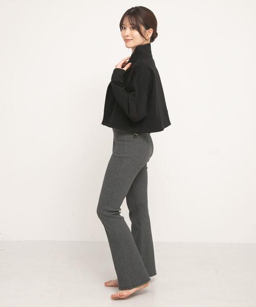 URBAN RESEARCH Sonny Label（アーバンリサーチサニーレーベル）の「SLAB　Stand Blouson（ブルゾン・レディース・ブラック/ベージュ系その他・FREE）」の22枚目の写真