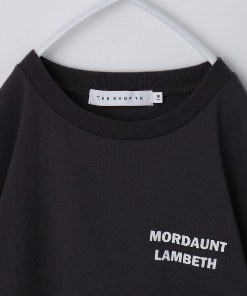 THE SHOP TK （ザ ショップ ティーケー ）の「【110－160】レイヤード風デニムアップリケロンTee（Tシャツ/カットソー・キッズ・スミクロ/ブラック/アイボリー/ブルー・14/13/12/11/16/15 ）」の16枚目の写真