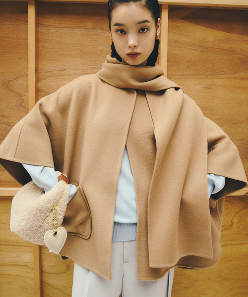 La TOTALITE（ラトータリテ）の「SINBONO/シンボノ エコファーミニバッグ（ショルダーバッグ・レディース・ベージュ・FREE）」の3枚目の写真