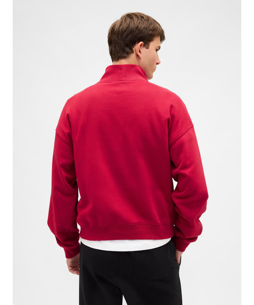 GAP(ギャップ)の「ヴィンテージソフト NAPロゴ モックネック スウェットシャツ(スウェット・メンズ・グリーン/レッド/アイボリー・XS/S/M/L/XL)」の12枚目の写真