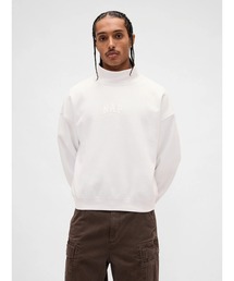 スウェット モックネック」に該当するレディースのトップス