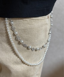 パール」に該当するレディースのウォレットチェーンファッション通販