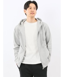 【スエット 綿100%】タカキュー コットン裏毛 フルZIPパーカー