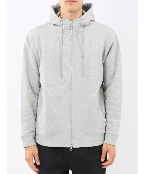 TAKA-Q（タカキュー）の「【スエット 綿100%】タカキュー コットン裏毛 フルZIPパーカー（パーカー・メンズ・ブラック/グレー系その他2・LARGE/MEDIUM/X-LARGE）」の14枚目の写真