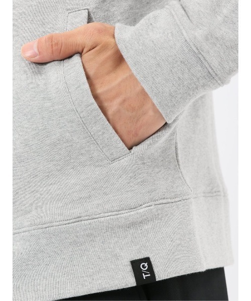 TAKA-Q（タカキュー）の「【スエット 綿100%】タカキュー コットン裏毛 フルZIPパーカー（パーカー・メンズ・ブラック/グレー系その他2・LARGE/MEDIUM/X-LARGE）」の3枚目の写真