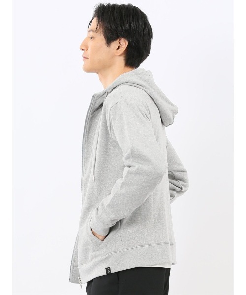 TAKA-Q（タカキュー）の「【スエット 綿100%】タカキュー コットン裏毛 フルZIPパーカー（パーカー・メンズ・ブラック/グレー系その他2・LARGE/MEDIUM/X-LARGE）」の5枚目の写真