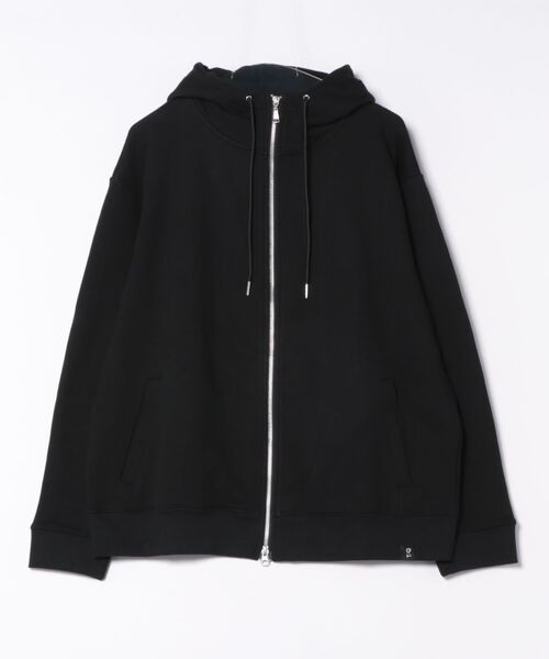 TAKA-Q（タカキュー）の「【スエット 綿100%】タカキュー コットン裏毛 フルZIPパーカー（パーカー・メンズ・ブラック/グレー系その他2・LARGE/MEDIUM/X-LARGE）」の9枚目の写真