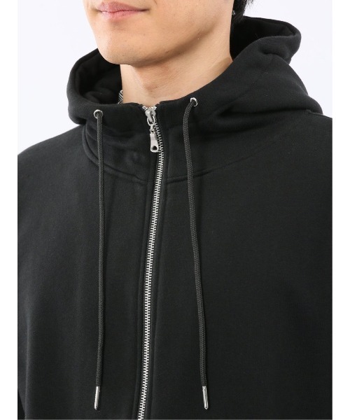 TAKA-Q（タカキュー）の「【スエット 綿100%】タカキュー コットン裏毛 フルZIPパーカー（パーカー・メンズ・ブラック/グレー系その他2・LARGE/MEDIUM/X-LARGE）」の20枚目の写真