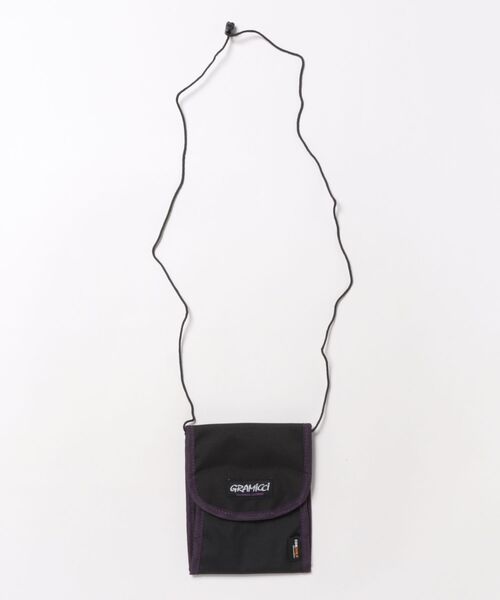 Gramicci(グラミチ)の「【RES】【GRAMICCI】CORDURA NECK POUCH(ショルダーバッグ・メンズ・ブラック・FREE)」の1枚目の写真