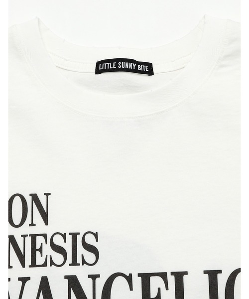 Little sunny bite（リトルサニーバイト）の「【RES】【evangelion x little sunny bite】 long tee（Tシャツ/カットソー・レディース・ホワイト・SMALL）」の9枚目の写真