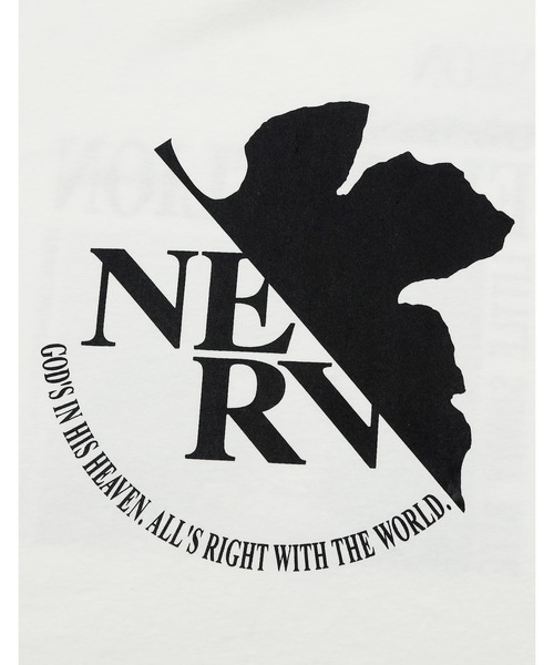 Little sunny bite（リトルサニーバイト）の「【RES】【evangelion x little sunny bite】 long tee（Tシャツ/カットソー・レディース・ホワイト・SMALL）」の3枚目の写真