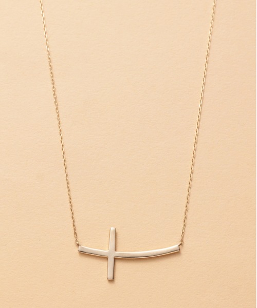 Viju GOLD】 10金 アクセサリー Unica-Cross レディース ネックレス 