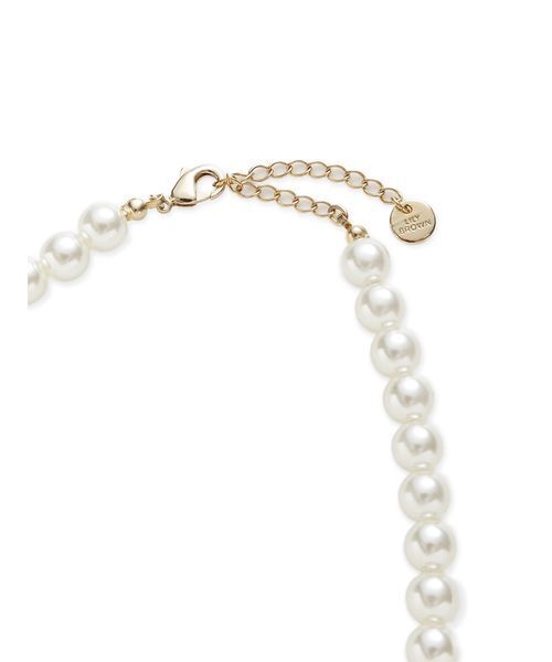 LILY BROWN（リリーブラウン）の「ローズパールネックレス（ネックレス・レディース・ホワイト/ピンク/ブルー・F）」の7枚目の写真