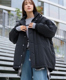 OMNES（オムネス）の「中綿ダウンマウンテンジャケットルーズシルエットコート（ダウンジャケット/コート）」