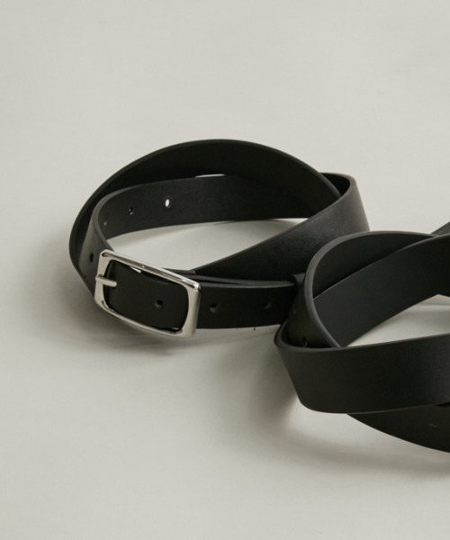 Auntie Rosa Holiday（アンティローザホリデー）の「レクタングルバックルベルト（ベルト・レディース・ブラック・FREE）」の4枚目の写真