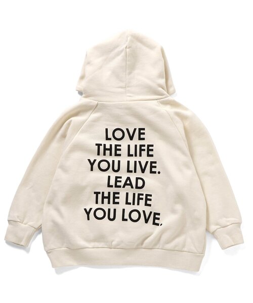 BREEZE（ブリーズ）の「【ジュニア対応】バックロゴフーディー（パーカー・キッズ・エメラルド/オフホワイト・90/100/110/120/130/140/150/160）」の15枚目の写真