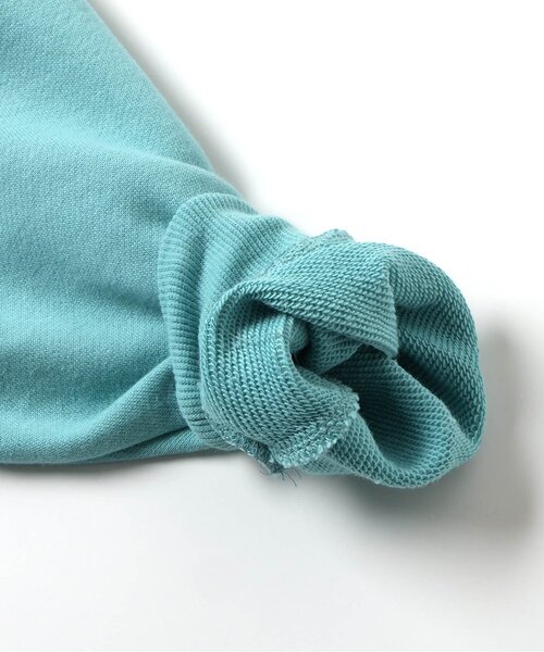 BREEZE（ブリーズ）の「【ジュニア対応】バックロゴフーディー（パーカー・キッズ・エメラルド/オフホワイト・90/100/110/120/130/140/150/160）」の20枚目の写真