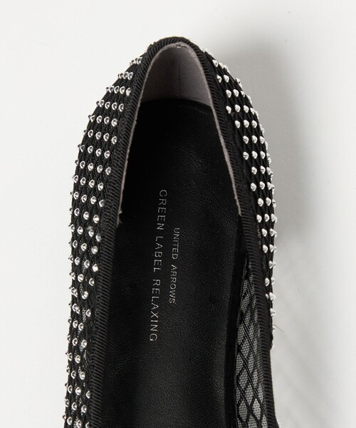 green label relaxing(グリーンレーベルリラクシング)の「ラウンド バレエシューズ / フラットシューズ(その他シューズ・レディース・その他1/シルバー/ブラック・25cm/24.5cm/24cm/23.5cm/23cm/22.5cm)」の17枚目の写真