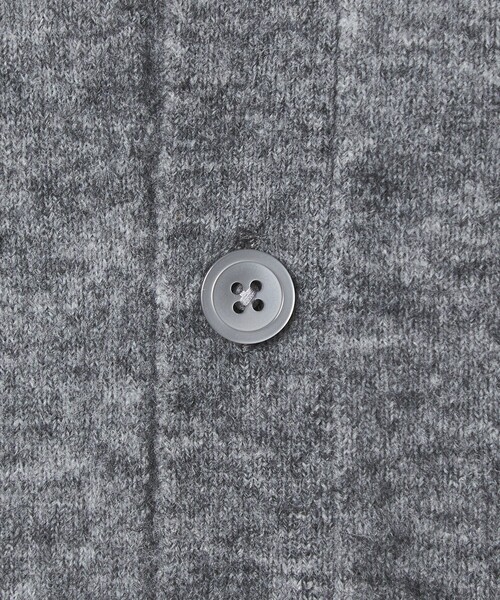 green label relaxing(グリーンレーベルリラクシング)の「アルパカ ブレンド クルーネック カーディガン(カーディガン/ボレロ・メンズ・レッド/グレー/ダークグレー・L/M/S/XL)」の22枚目の写真