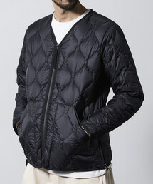 未使用品TAION×FREAK’S STORE 別注ダウン TAION/別注 フード ミドル丈 ソフト ダウンコート【限定展開