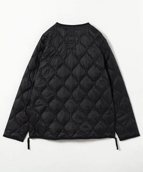 FREAK'S STORE(フリークスストア)の「限定展開 TAION/タイオン ミリタリー Vネック ジップ ダウンジャケット / TAION-104ALSZML-1(ダウンジャケット/コート・メンズ・ブラック/オリーブ・MEDIUM/X-LARGE/SMALL/LARGE)」の6枚目の写真