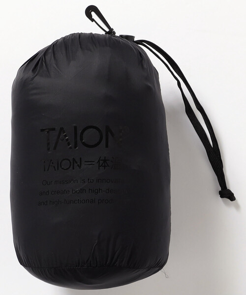 FREAK'S STORE(フリークスストア)の「限定展開 TAION/タイオン ミリタリー Vネック ジップ ダウンジャケット / TAION-104ALSZML-1(ダウンジャケット/コート・メンズ・ブラック/オリーブ・MEDIUM/X-LARGE/SMALL/LARGE)」の15枚目の写真