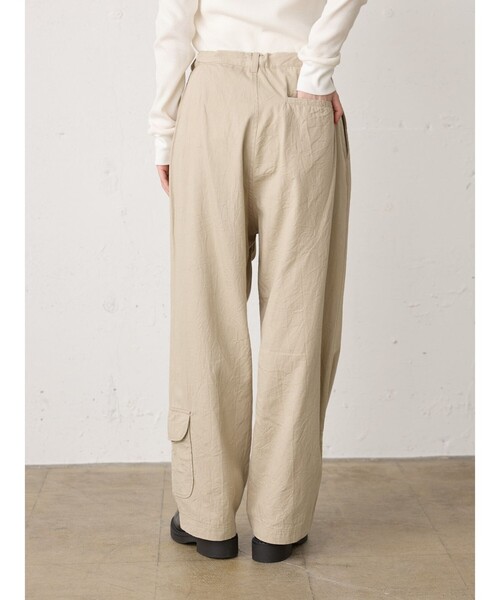 MidiUmi（ミディウミ）の「MidiUmi マルチポケットワークパンツ（その他パンツ・レディース・チャコールグレー/ベージュ・FREE）」の12枚目の写真