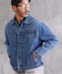 オーバーサイズ Gジャン」に該当するブルー・ネイビー/青色系のメンズ