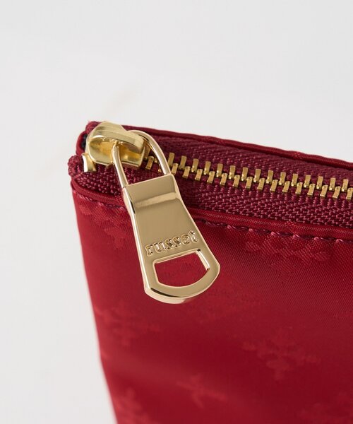 russet（ラシット）の「ラインプリントポーチ S（その他小物・レディース・キナリ/レッド/サックスブルー/ブラウン系その他/ブルー/アイボリー/ピンク/ネイビー・FREE）」の13枚目の写真