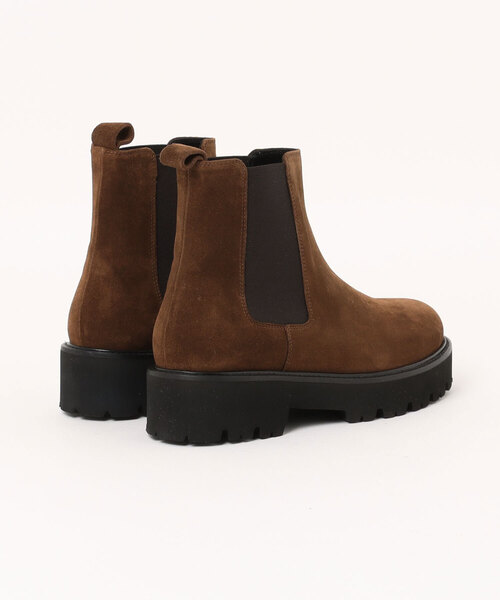 PASCUCCI（パスクッチ）の「【PASCUCCI】ラウンドトウベーシックサイドゴアブーツ(D3009D)（ブーツ・レディース・ブラック/ブラウン・39/38/37/36/35）」の4枚目の写真