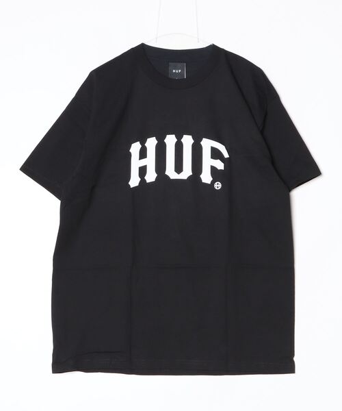 HUF(ハフ)の「HUF ARCH S/S TEE ハフ アーク プリント 半袖 Tシャツ(Tシャツ/カットソー・メンズ・ブラック/ホワイト・SMALL/MEDIUM/LARGE/X-LARGE)」の10枚目の写真