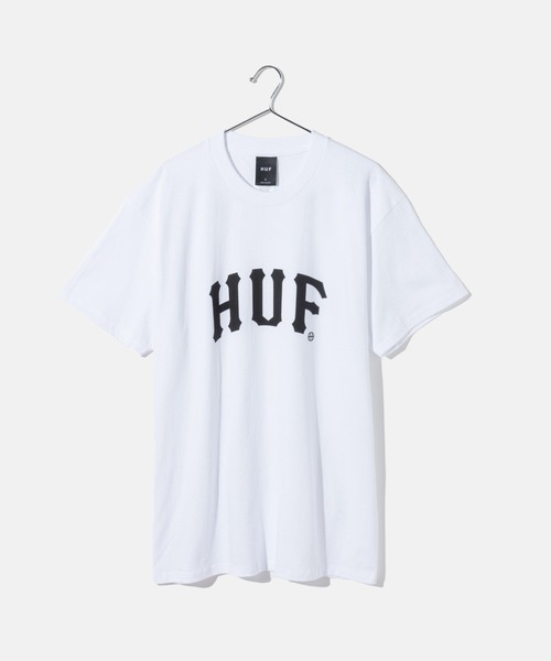 HUF(ハフ)の「HUF ARCH S/S TEE ハフ アーク プリント 半袖 Tシャツ(Tシャツ/カットソー・メンズ・ブラック/ホワイト・SMALL/MEDIUM/LARGE/X-LARGE)」の11枚目の写真