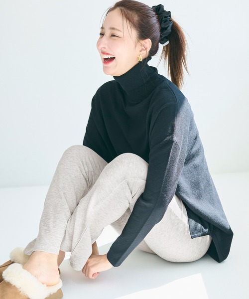 coca(coca)(コカ)の「微起毛リブレギンス(その他パンツ・レディース・ブラック/ライトグレー・M/L)」の20枚目の写真