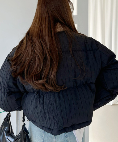 Ada.（エイダ）の「フェイク ボア ミックス ショート ダウン（その他アウター・レディース・グレー/アイボリー/カーキ/ブラック/ブラウン・FREE）」の20枚目の写真
