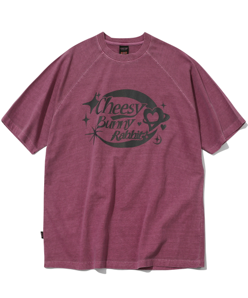 CPGN STUDIO(コンパーニョ)の「チーズバニー レグラン ピグメント 半袖Tシャツ ダスティピンク(Tシャツ/カットソー・レディース・その他・MEDIUM/LARGE)」の2枚目の写真