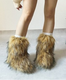 IMARI（イマリ）の「【 IMARI / イマリ 】 ボリューム フェイクファー ブーツ #（ブーツ）」