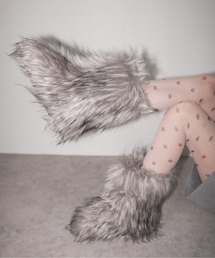 IMARI（イマリ）の「【 IMARI / イマリ 】 ボリューム フェイクファー ブーツ #（ブーツ）」