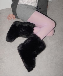 IMARI（イマリ）の「【 IMARI / イマリ 】 ボリューム フェイクファー ブーツ #（ブーツ）」