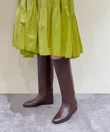 enchanted | 《APOM》本革インヒールストレートトングブーツ(ブーツ)