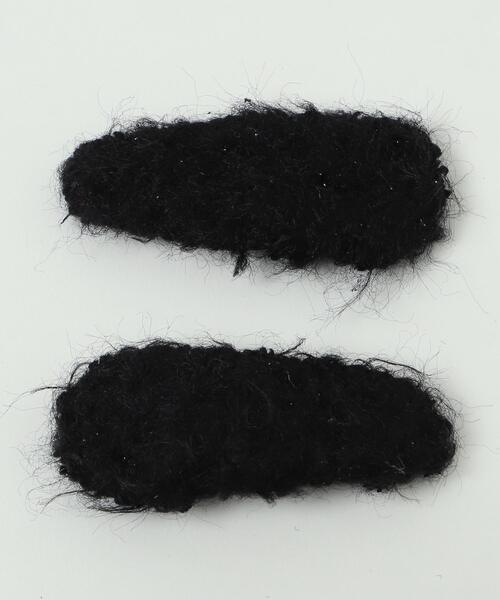 WEGO（ウィゴー）の「WEGO/【2点セット】ツイードニットパッチンピン（ヘアピン・レディース・サックスブルー/ライトピンク/ブラック/オフホワイト・FREE）」の11枚目の写真